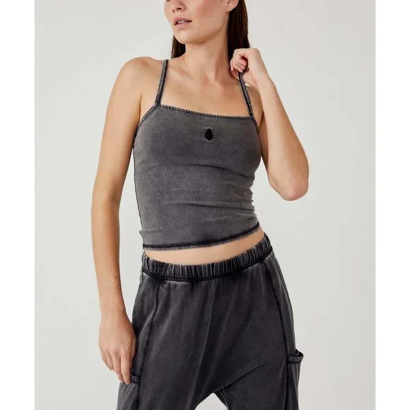 🎉LAST CHANCE🎉 NWT FP Movement Sporty Moment Tank / Black - Picture 2 of 7